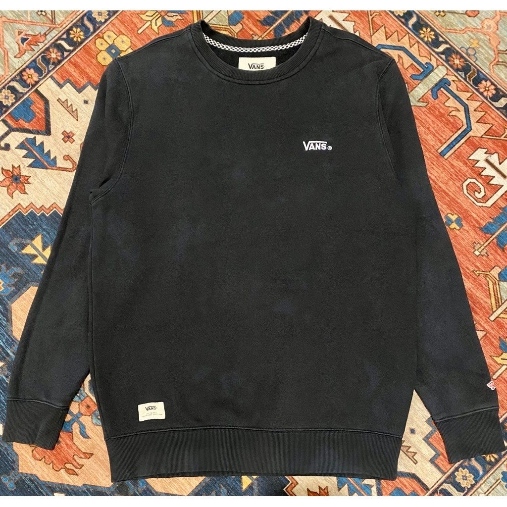 Crewneck Vans Hitam ( M )