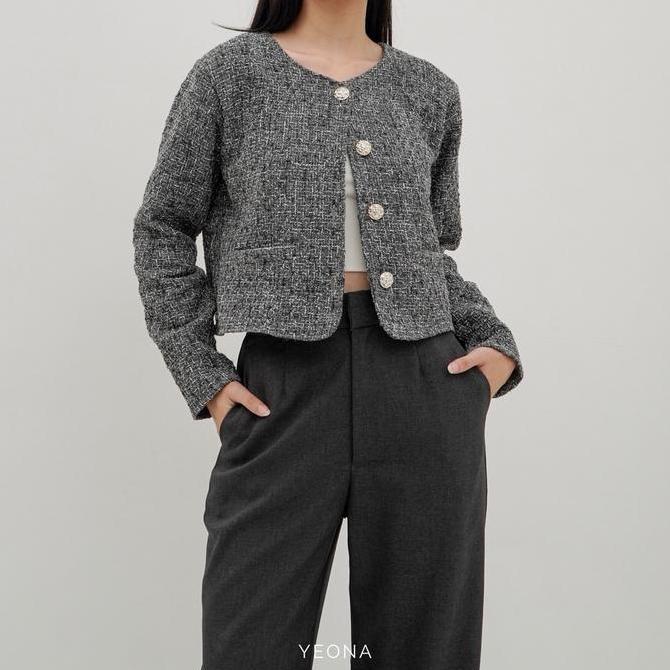 Hits- Yeona - Kano Tweed Blazer