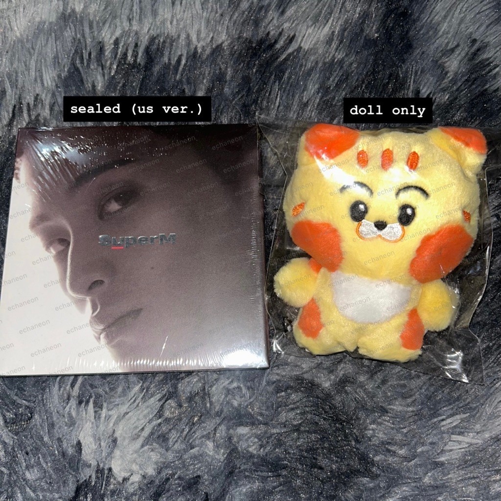 [READY STOCK] Official Album Jopping superM Mark Photobook US Version Sealed Official Doll Eong V1 L