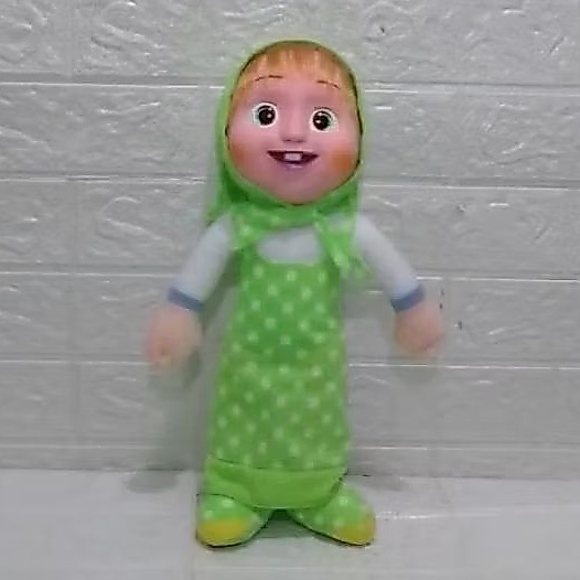 Boneka Karakter Masha dari Film Kartun Masha And The Bear