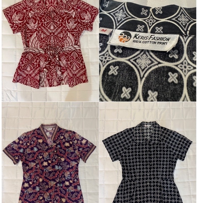 Kemeja/ Blouse Batik Keris Wanita