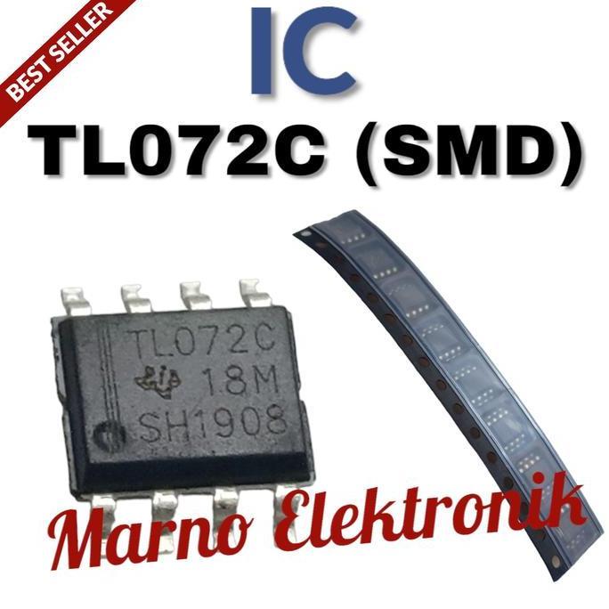IC TL072C TL 072C TL072 TL 072 SMD ASLI ORIGINAL ORI MRN99