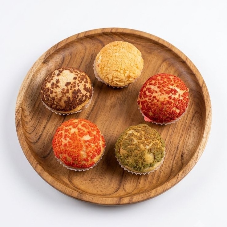 Choux Au Craquelin Cream Puff Kue Soes