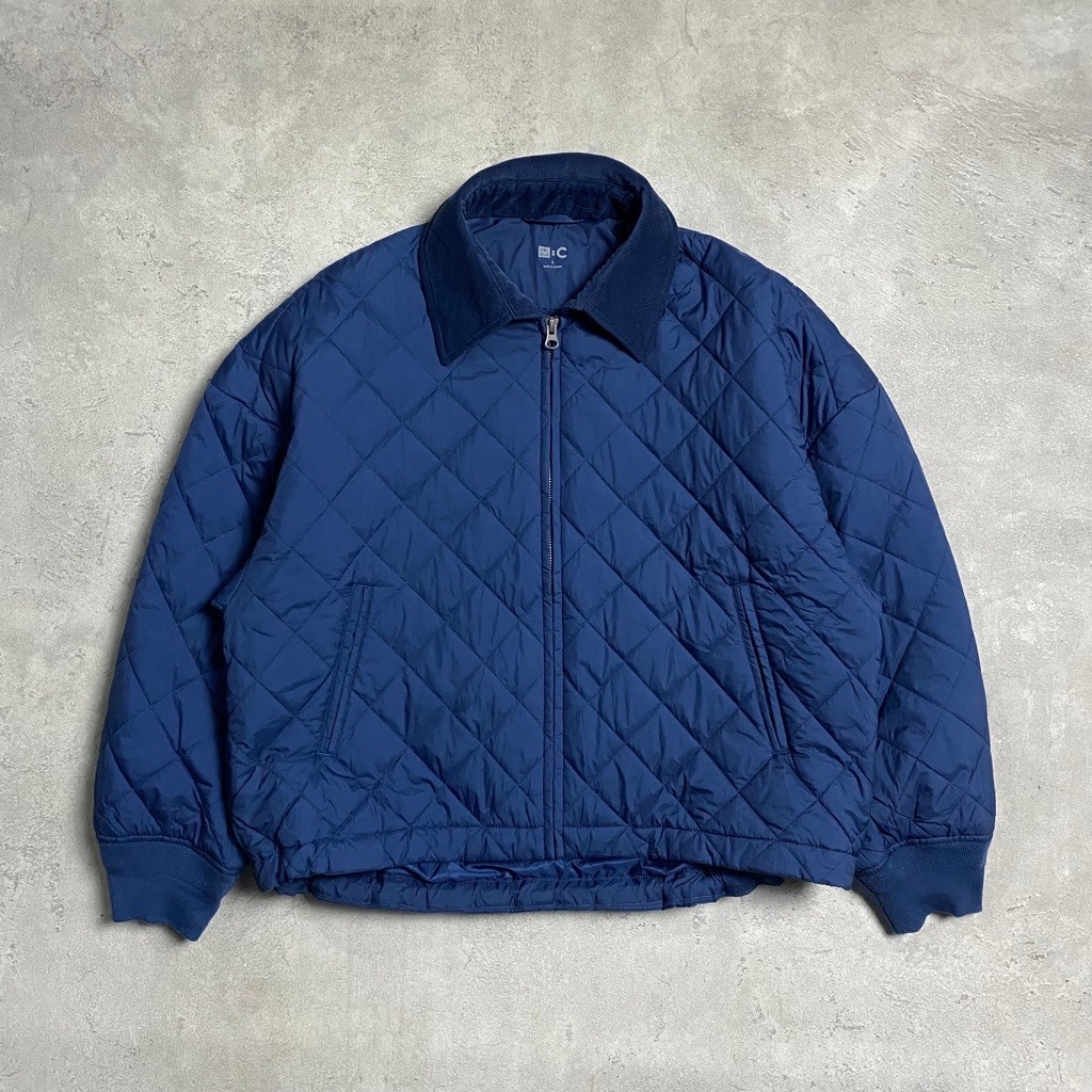 Uniqlo C Puff Tech Blouson Jacket Nilon Quilted