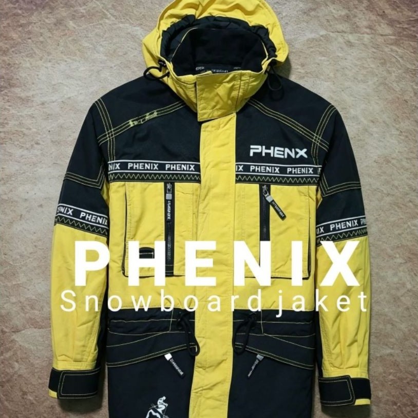 jaket snowboard PHENIX bahan tebal bekas pakai recomend