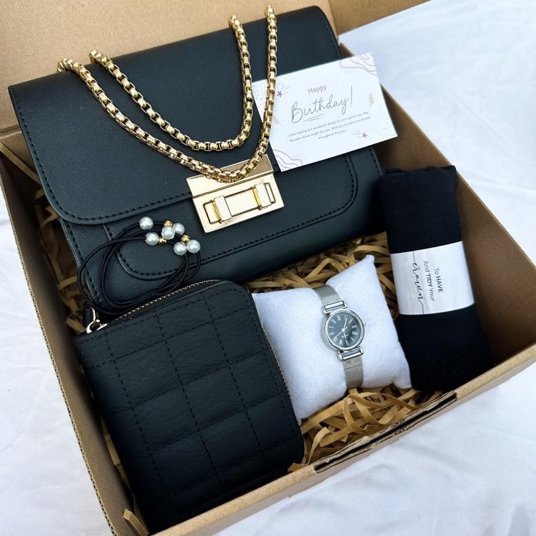[A7677]HAMPERS GIFT BOX CLLARA BAG/KADO ULANG TAHUN/KADO ANNIVERSARY/KADO WEDDING/KADO WISUDA/KADO P