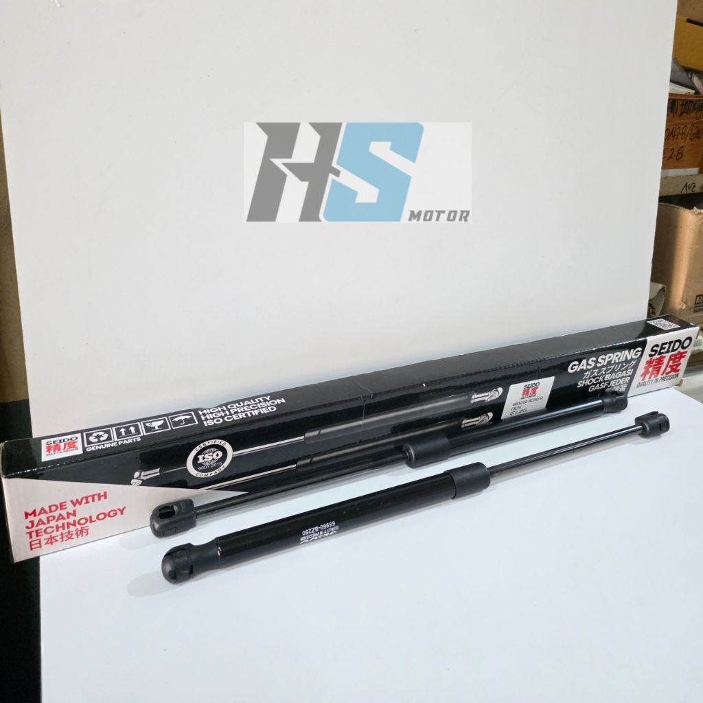 SHOCK BAGASI BELAKANG GAS SPRING PINTU HYDRAULIC MOBIL TOYOTA CALYA SIGRA 68950-BZ240 / 68960-BZ240 