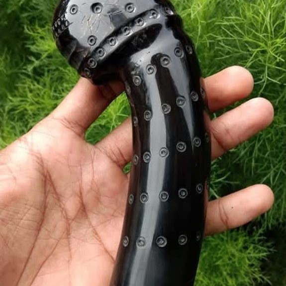 Gagang tanduk motif togog 1