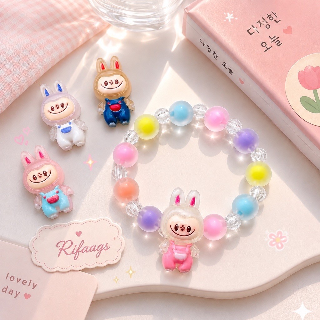 Beads Bracelet korea/Gelang Manik korea model lucu / GELANG MANIK ANAK PREMPUAN DAN DEWASA l GELANG 