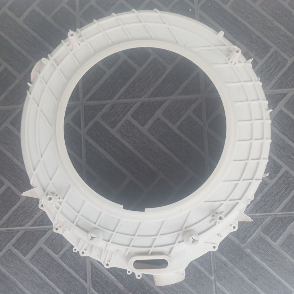 Tabung plastik bagian depan, cover tub mesin cuci Sharp ES FL 1082,ES FL 1082G, ES FL 1082B
