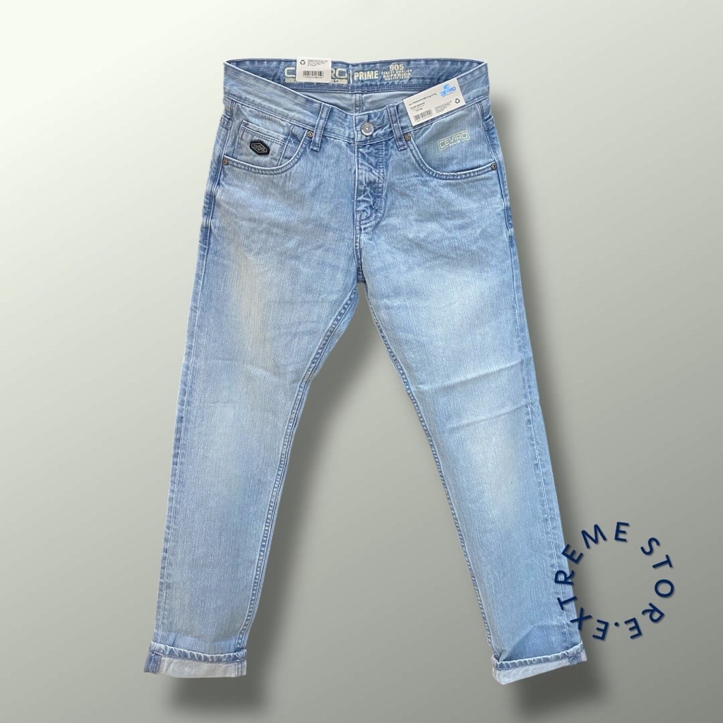 CEVIRO JEANS | Celana panjang ceviro denim . jeans panjang pria.