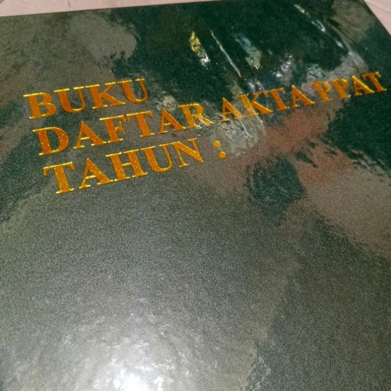 Buku Daftar Akta PPAT/Buku Reportorium PPAT Setandar & Original