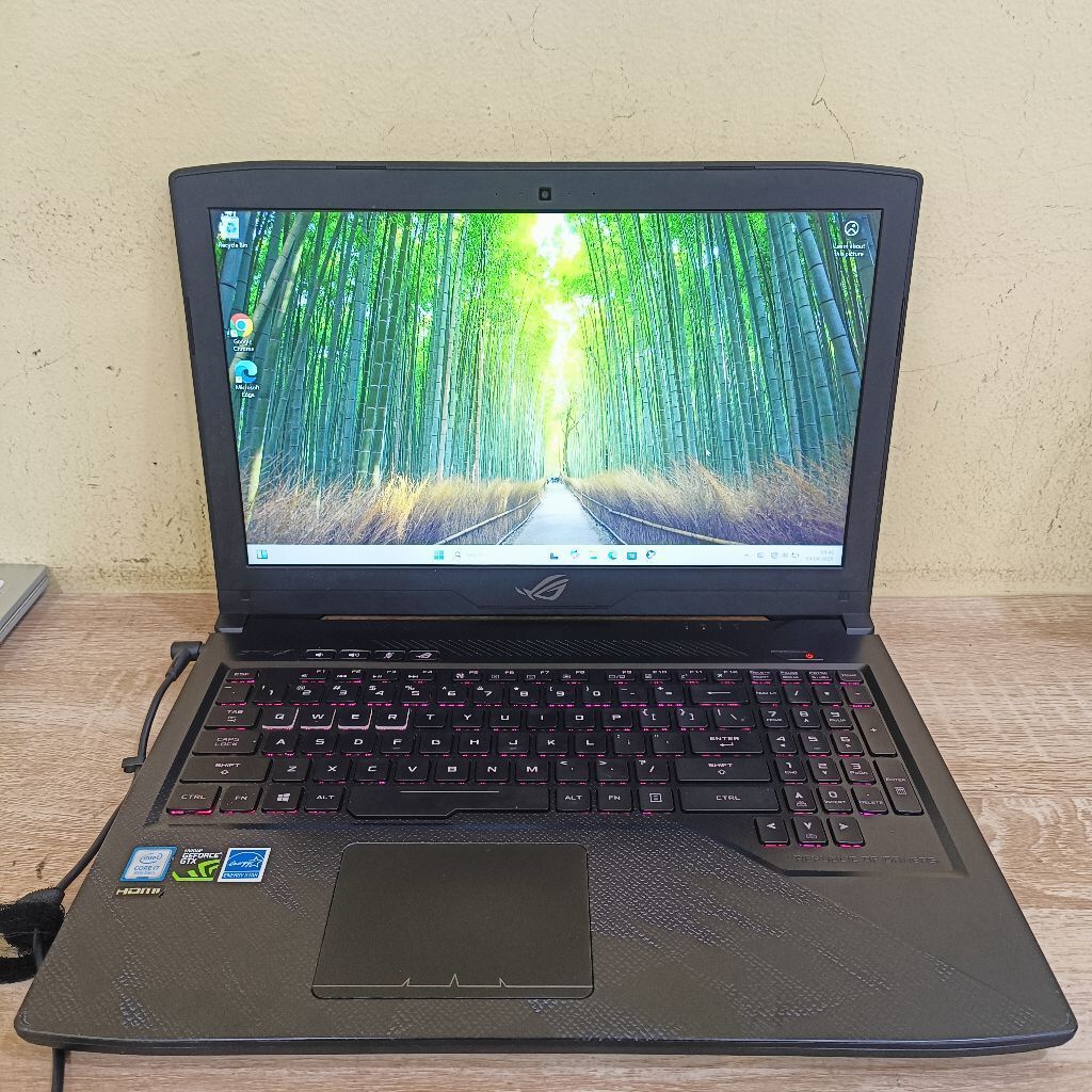 Asus ROG strix 15 GL503GE (2019) Intel core i7 8750H Ram 16/128 SSD + 1TB HDD GTX 1050Ti (5123A)