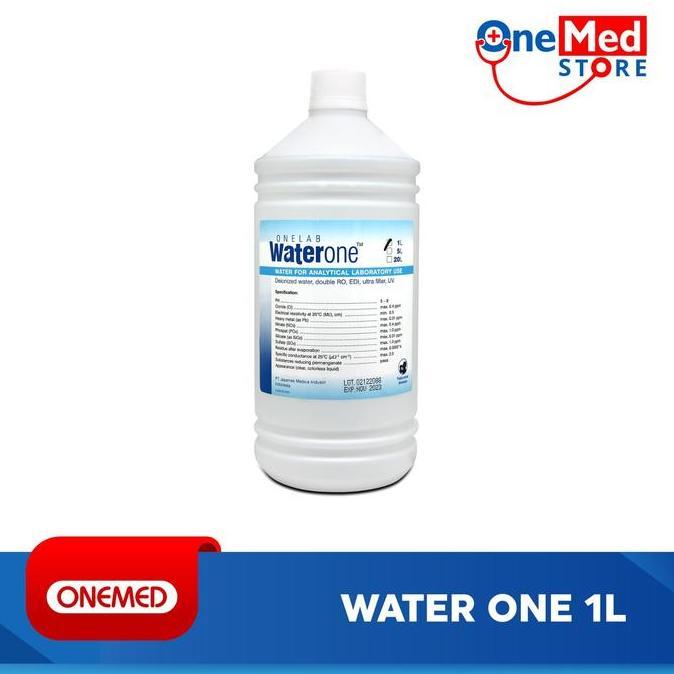 WATER ONE - Pembersih Water One Onemed 1liter