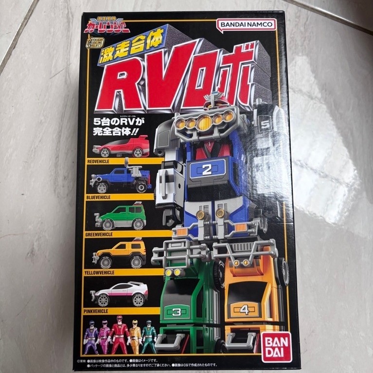 RV Robo SMP MISB Super Minipla Megazord Carranger Power Ranger Turbo