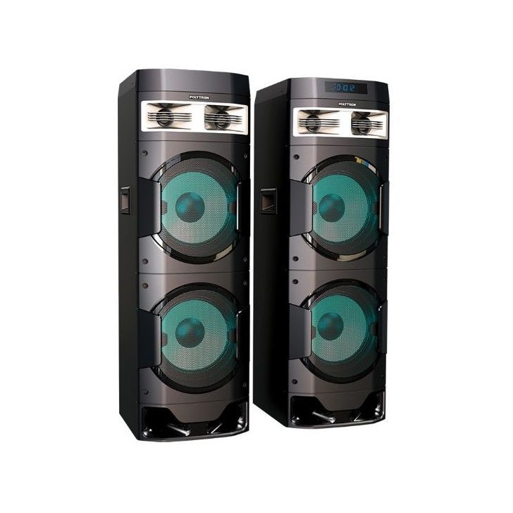 Speaker Aktif Bluetooth Polytron PAS 10DF28 - Bass Super, 3-Way Speaker System, Kontrol Echo