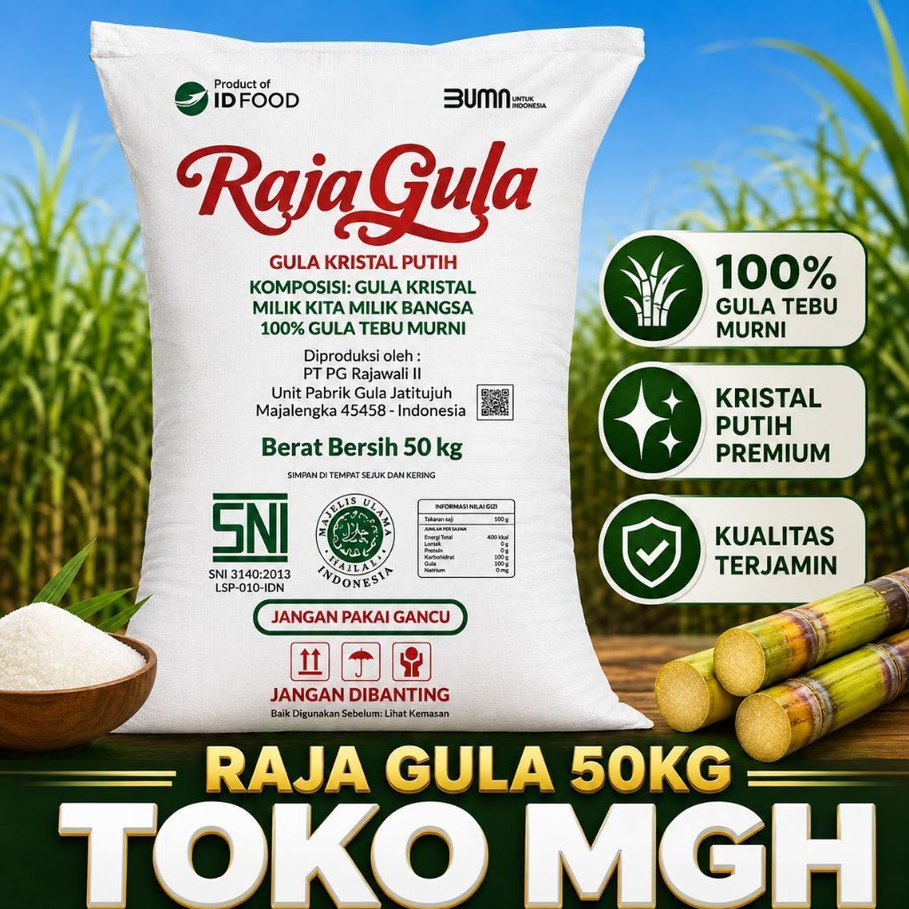 GULA PASIR RAJA GULA 50KG