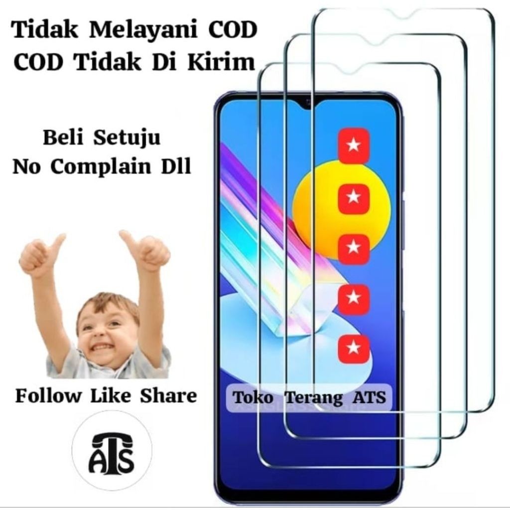 Temper Kaca Bening Vivo Y20 Vivo Y12i Hp Vivo Y20 / Y12i Pelindung Melindungi Layar Handphone vivo y