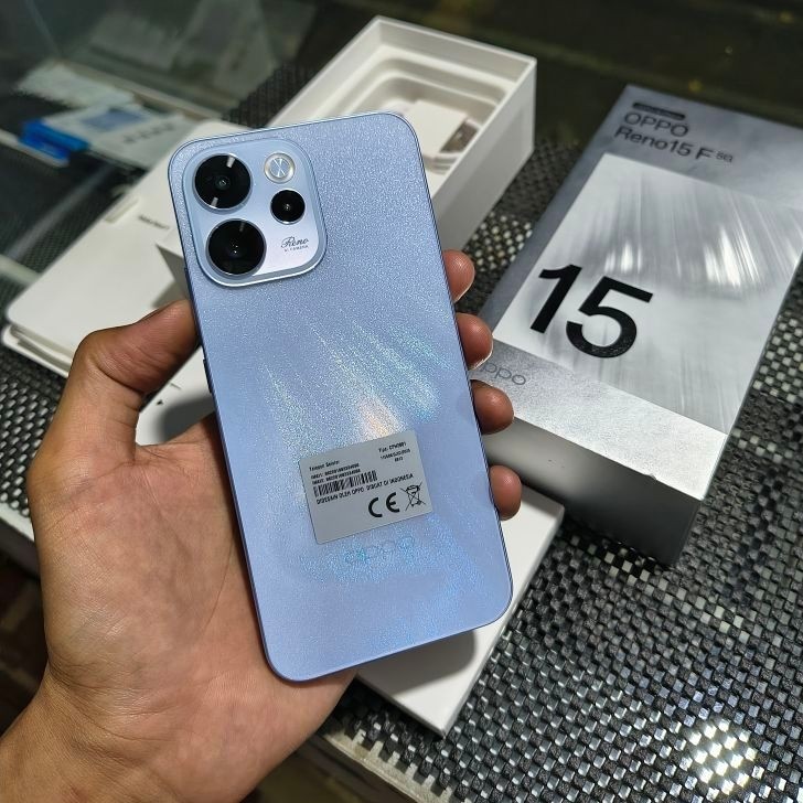 OPPO RENO 15F 5G SECOND FULLSET