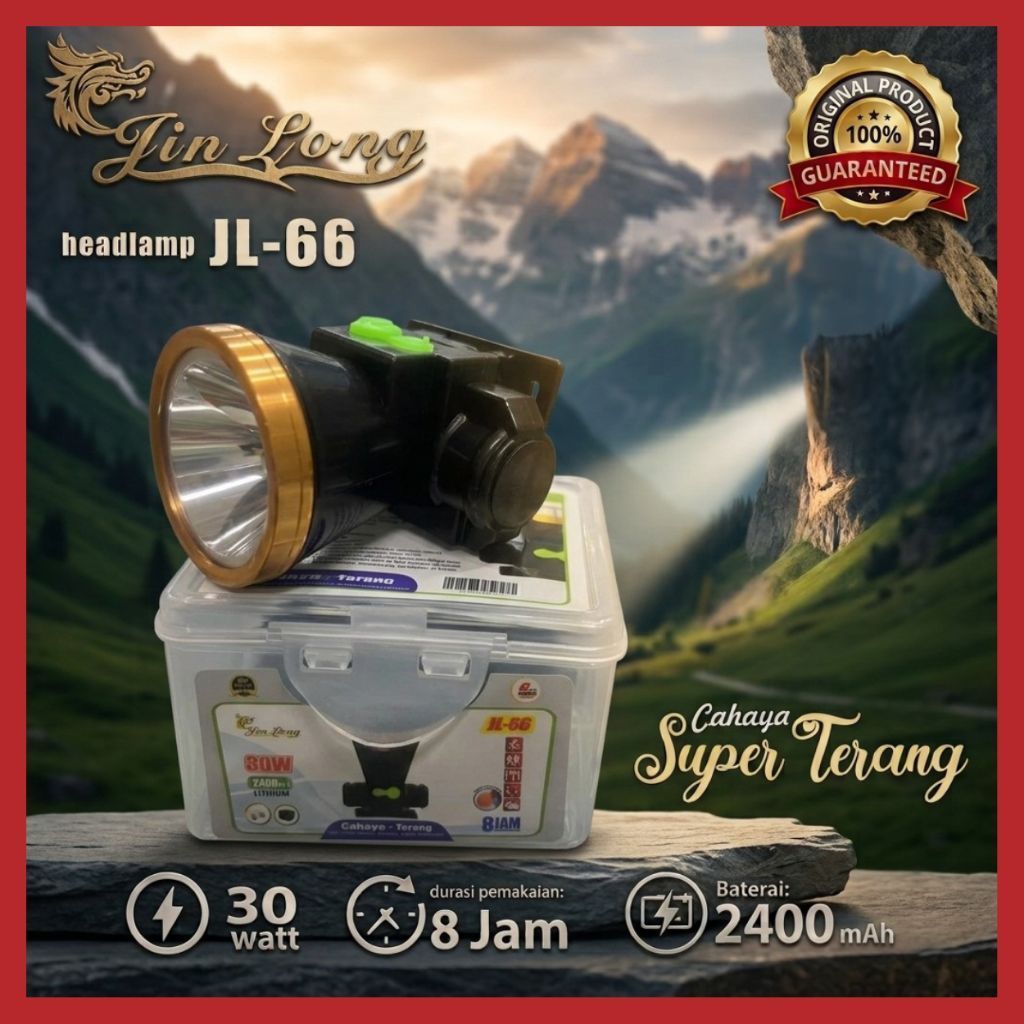 JIN LONG JL-66 SENTER KEPALA