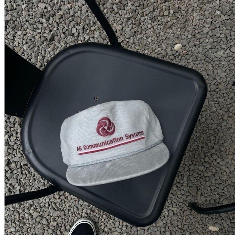 ag communication corduroy vintage cap