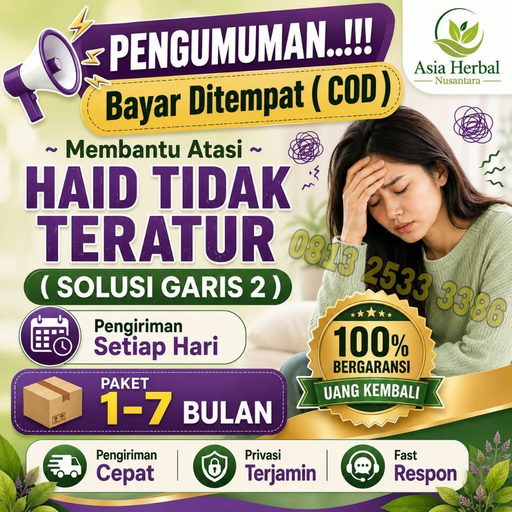 Obat Telat Dateng Bulan Paling Ampuh Pelancar Haid Tidak Teratur Nyeri Haid PCOS Telat Haid Karena K