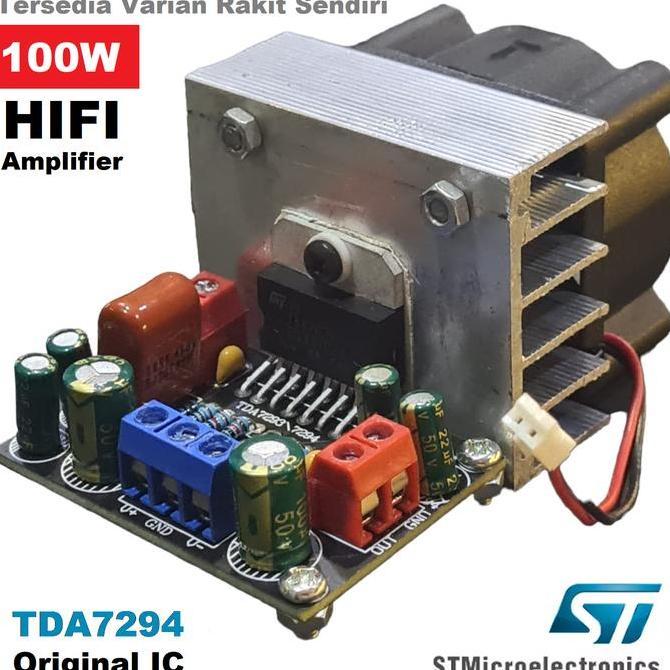 Modul Hifi Power Amplifier 100W Mono Tda7294 Subwoofer Speaker Aktif