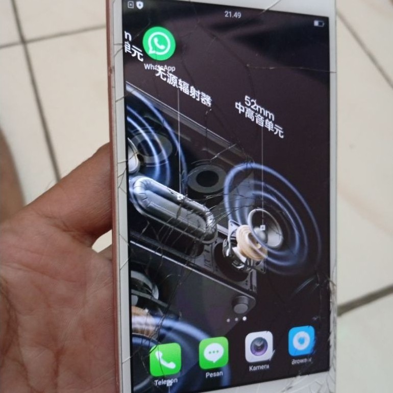 hp oppo a37f minus