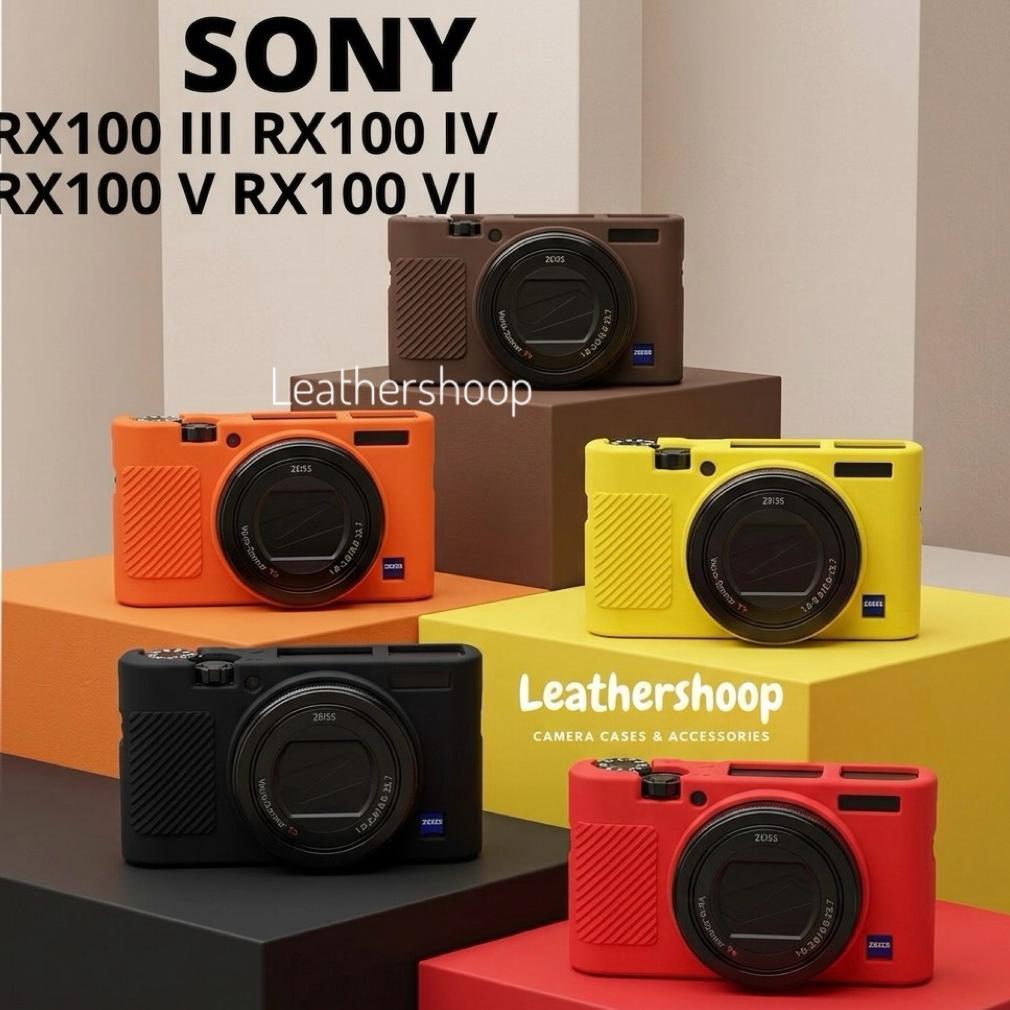 Cover Sony RX100III RX100IV RX100V RX100VI Case Rubber Cover