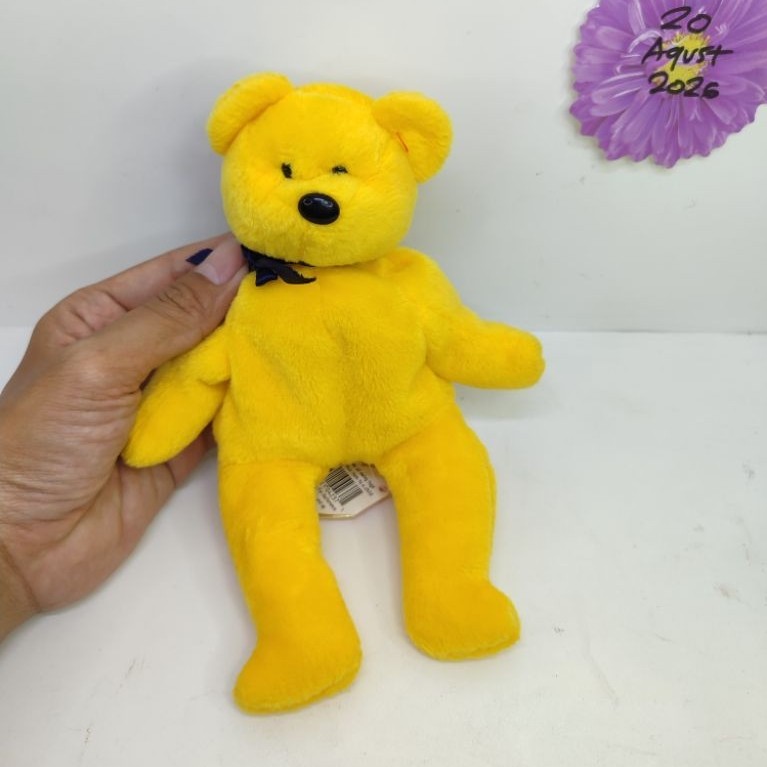 boneka ty beanie bear fuzz original