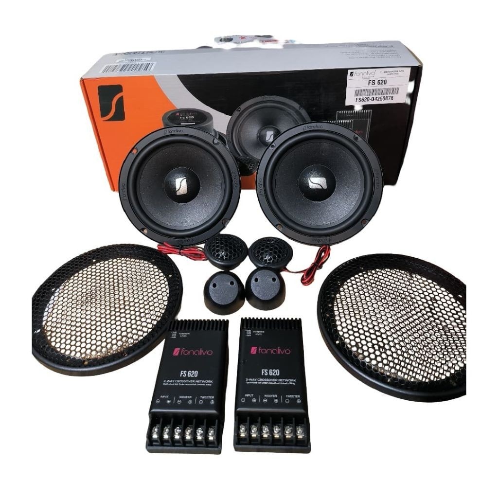 Speaker 2 Way Fonalivo FS 620 Component Set By Vox Research