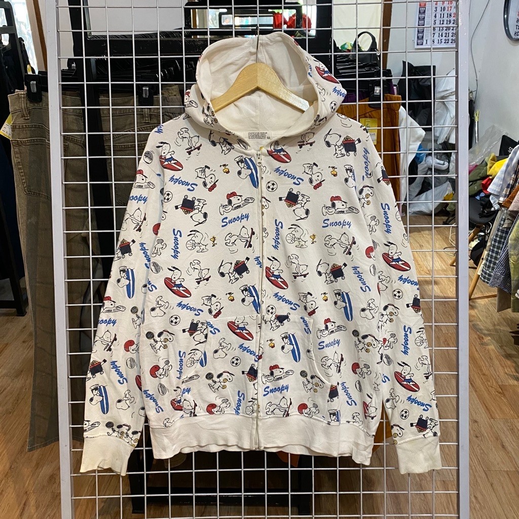 Peanuts Snoopy Full Print Hoodie #Hd2783