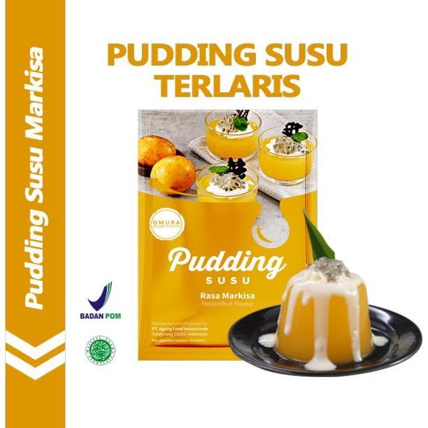 Po - [Pudding] Puding Susu Rasa Markisa / Passionfruit Dessert Instant Omura Powder