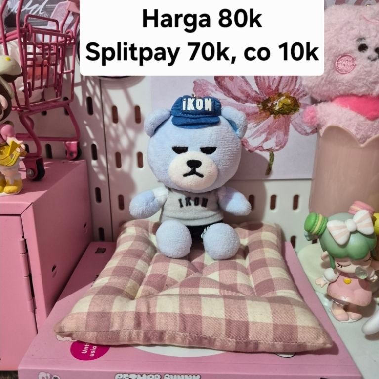 Plush doll keyring ikon krunk