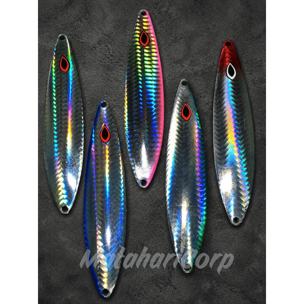 Spoon Lure 40gr / 60gr Speedy STAMPING FOIL - Umpan Casting Tengiri Barakuda Talang Talang