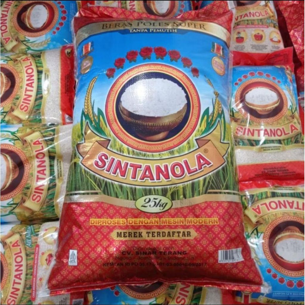 (KHUSUS KARGO) Beras Sintanola 25kg