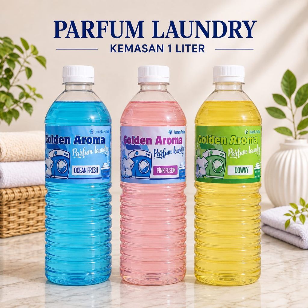 JUANSHA PARFUM LAUNDRY / KEMASAN 1 LITER  / BESTSELLER/JUANSHA PARFUM SOLO