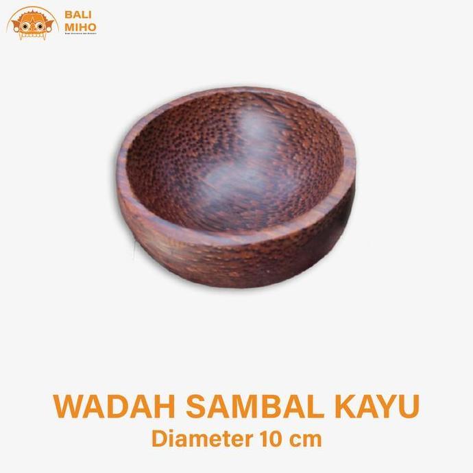 +++++] Tempat Sambal Kayu Aren/Tempat Saos Kayu/Tempat Saus/Tempat Sambel
