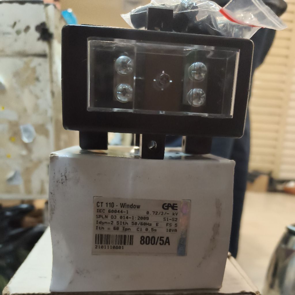gae ct 110-window 800/5a current transformer