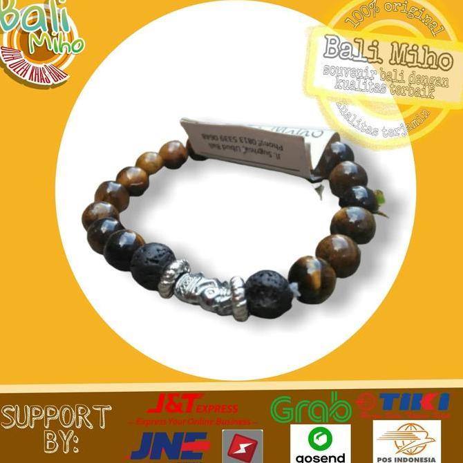 best produk] GELANG TIGER EYE/GELANG BATU/GELANG BATU ALAM /GELANG BATU AKIK/