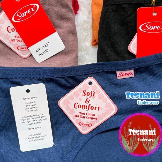 Oemahwear- Cd Sorex 1227 Bahan Katun | Celana Dalam Nita Sorek Cutting Mini Bah Pinggang