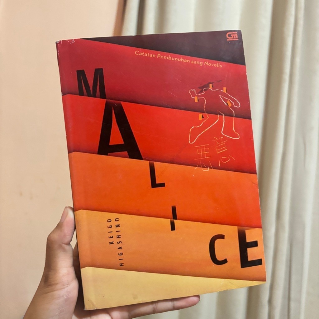 Preloved Novel Malice - Catatan Pembunuhan Sang Novelis: Cerita Menegangkan dengan Karakter Kompleks