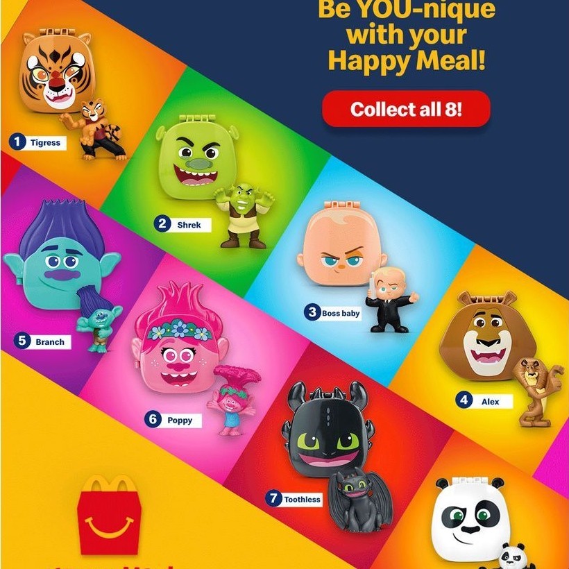 Happy Meals McD DreamWorks