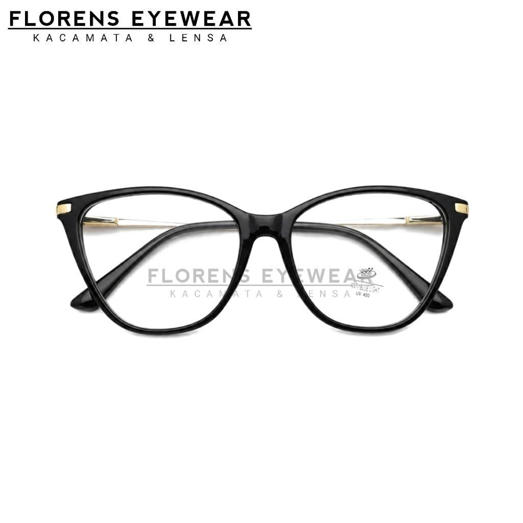 Kacamata wanita cat eye 1018 TERBARU Kacamata photocromic minus