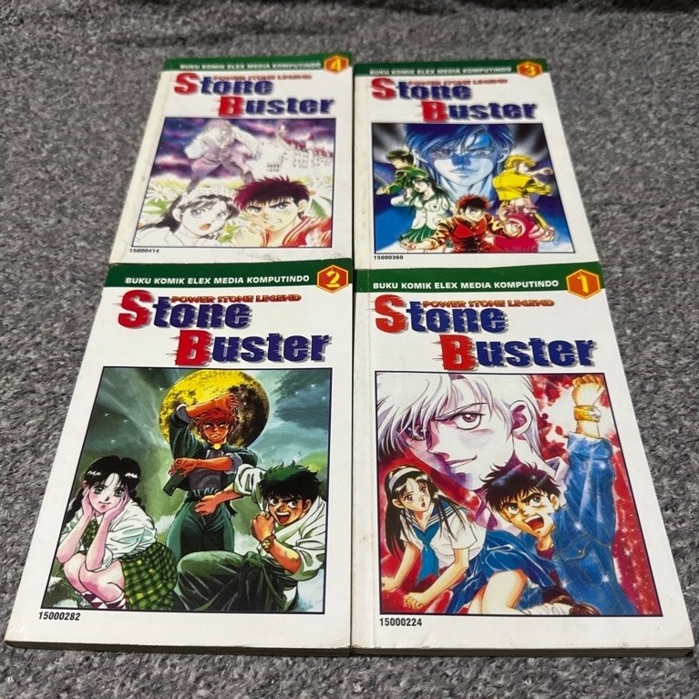 komik power stone legend stone buster