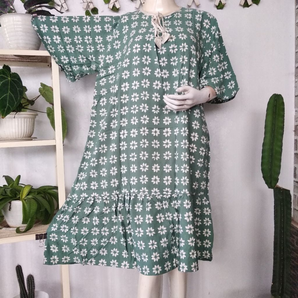 Daster Luza (Ld120,pb110) DS Jumbo Quinsya batik butik Pekalongan