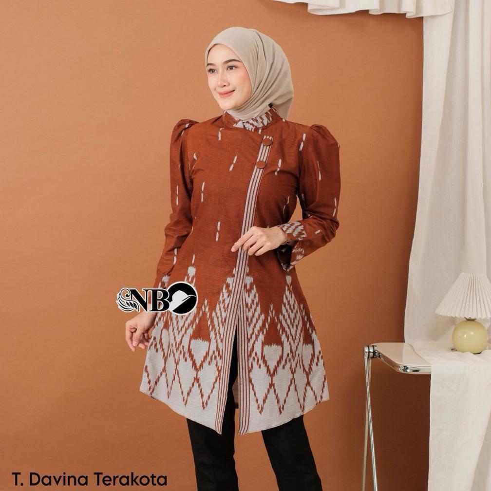 Cuci Gudang Tunik Batik Wanita Modern Atasan Baju Batik Wanita Drees Batik Wanita Premium