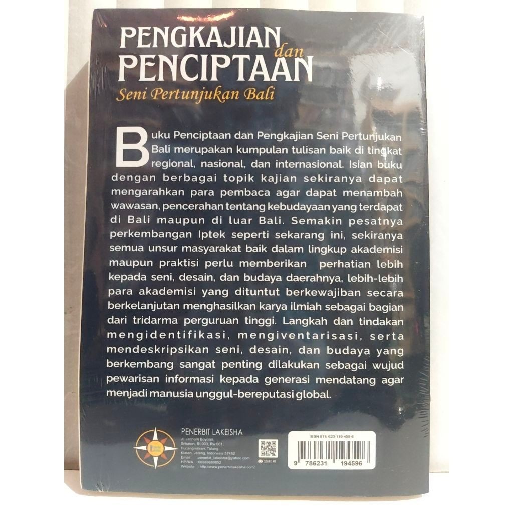 1930. PENGKAJIAN DAN PENCIPTAAN SENI PERTUNJUKAN BALI