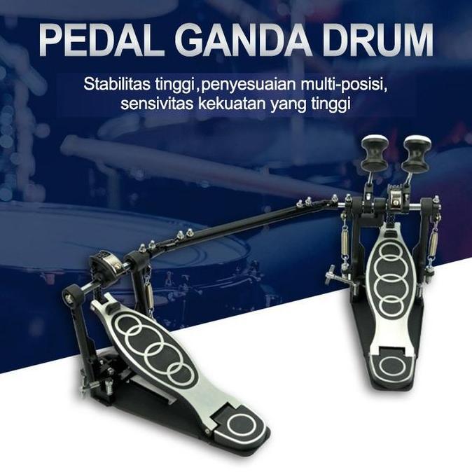 Benston Music Pedal drum ganda/aksesori pedal drum/aksesori drum/pedal drum universal