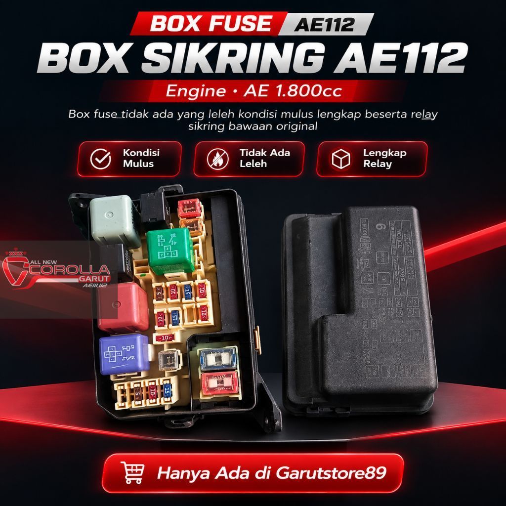 fuse box sikring new corolla